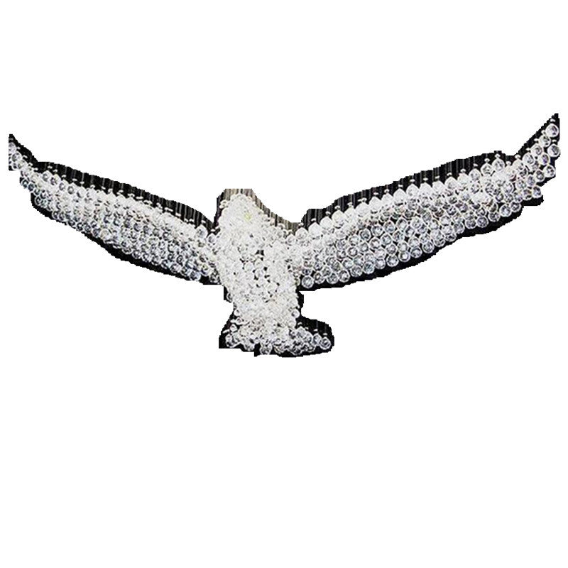 The Aquila | Sculptural Eagle Crystal Chandelier