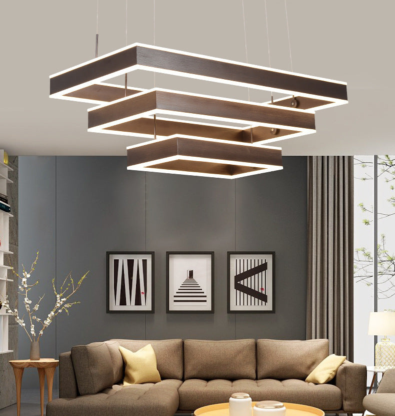 The Halo | Sculptural Ring Pendant Chandelier