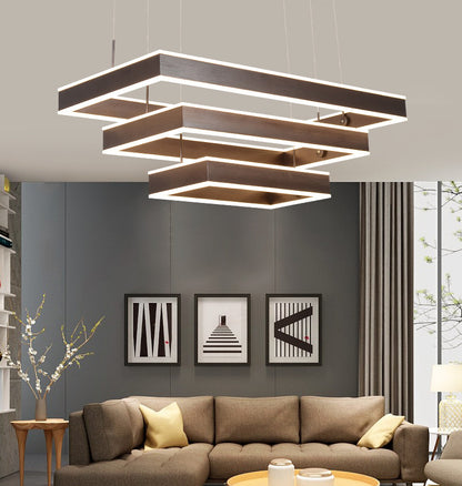 The Halo | Sculptural Ring Pendant Chandelier