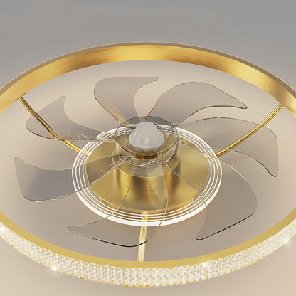 The Zephyr | Luxury Ceiling Fan Lamp with Remote Control