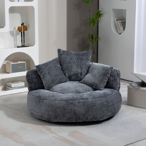 The Lounge | Luxury Chenille Bean Bag Chair