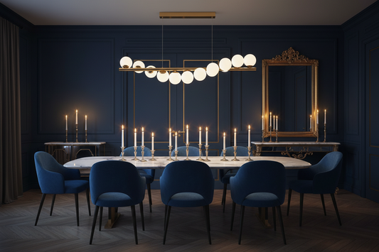 The Celeste | 3D Creative Glass Globe Chandelier