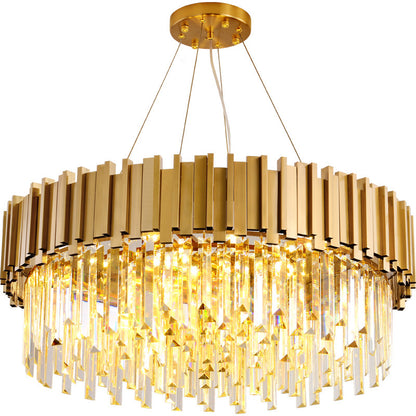 The Cristal | Luxury Crystal Chandelier with 12W LED Warm Light